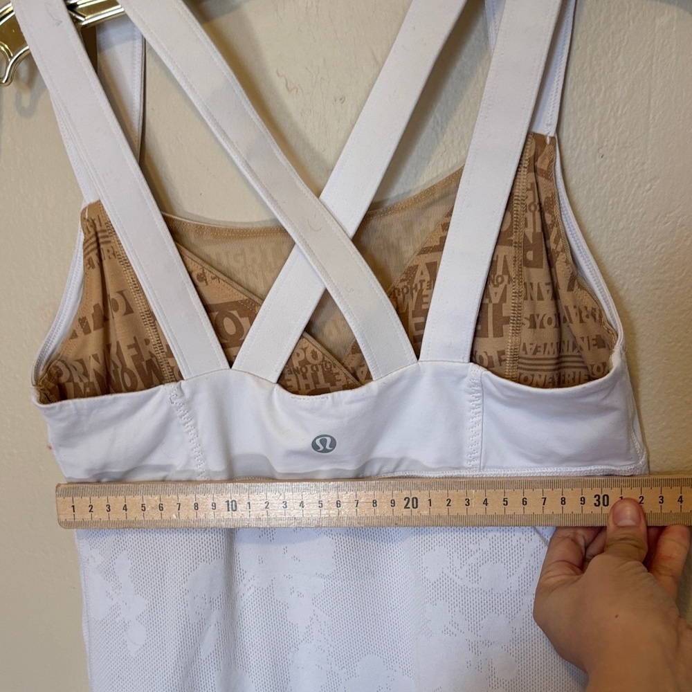 Lululemon Athletica White Camisole Top - Picture 5 of 6